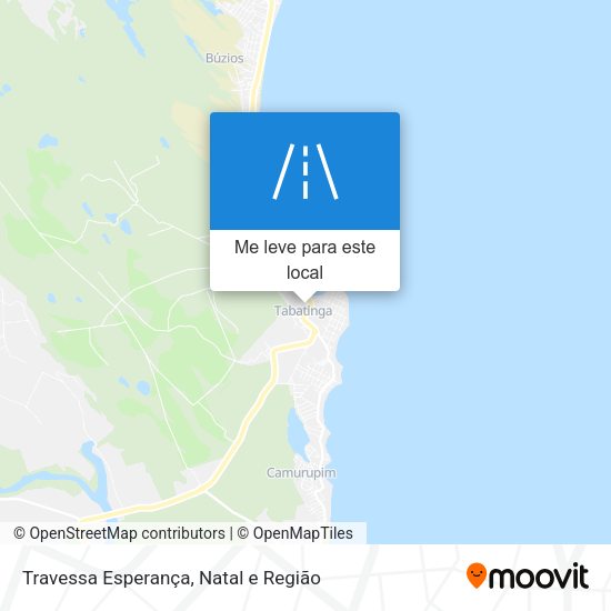 Travessa Esperança mapa