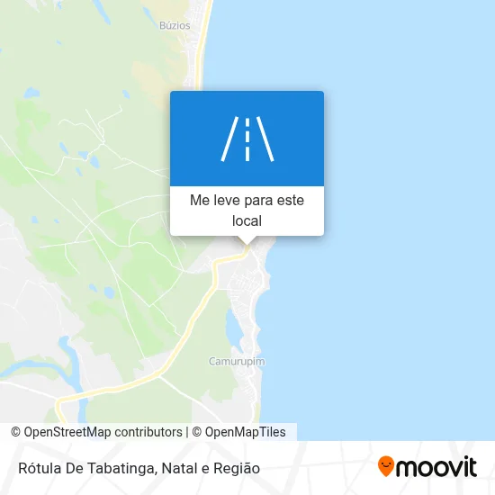 Rótula De Tabatinga mapa