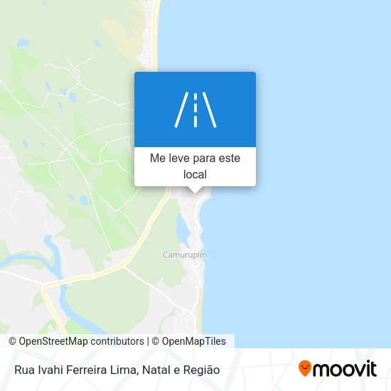Rua Ivahi Ferreira Lima mapa