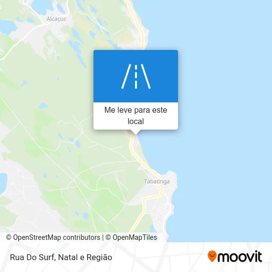 Rua Do Surf mapa