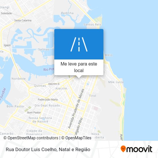 Rua Doutor Luis Coelho mapa