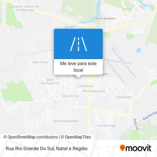 Rua Rio Grande Do Sul mapa