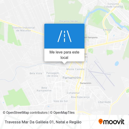Travessa Mar Da Galileia 01 mapa
