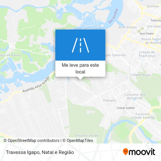 Travessa Igapo mapa