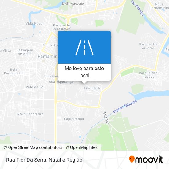 Rua Flor Da Serra mapa