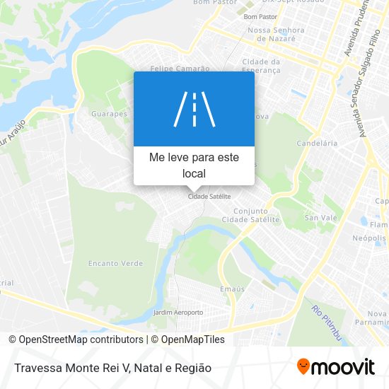 Travessa Monte Rei V mapa