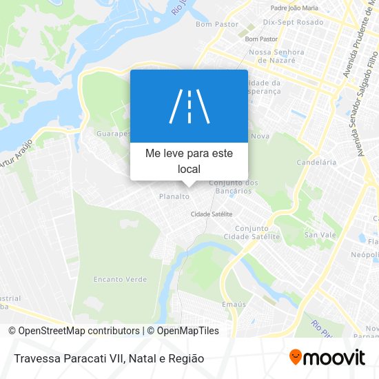Travessa Paracati VII mapa