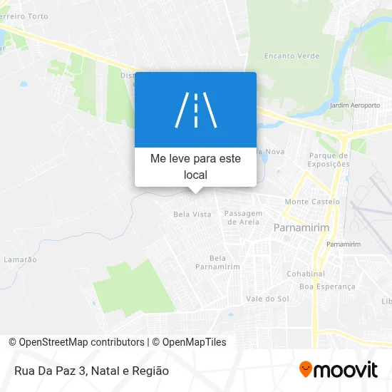Rua Da Paz 3 mapa