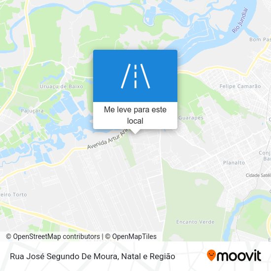 Rua José Segundo De Moura mapa