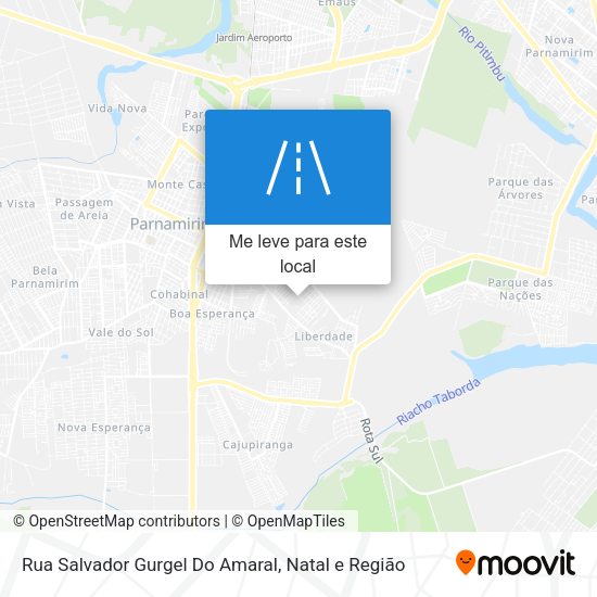 Rua Salvador Gurgel Do Amaral mapa