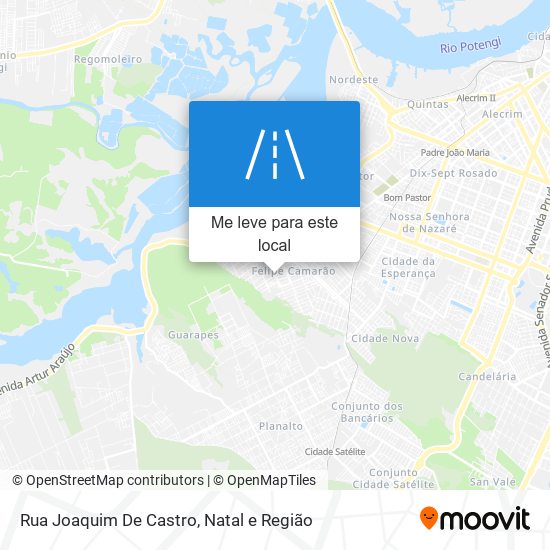 Rua Joaquim De Castro mapa