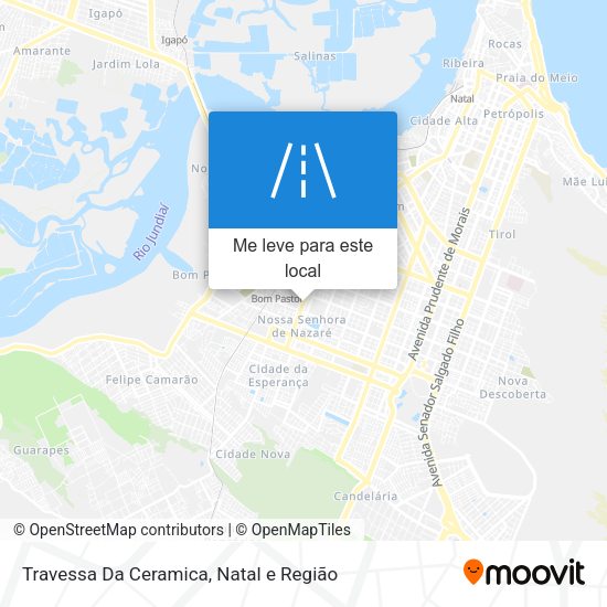 Travessa Da Ceramica mapa
