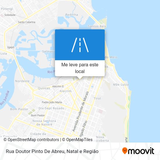 Rua Doutor Pìnto De Abreu mapa