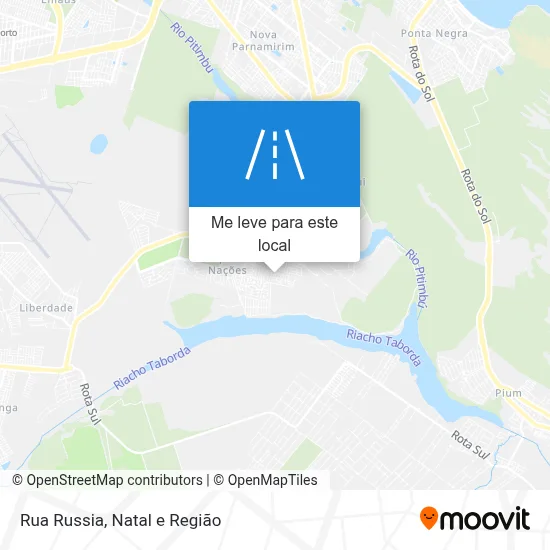 Rua Russia mapa