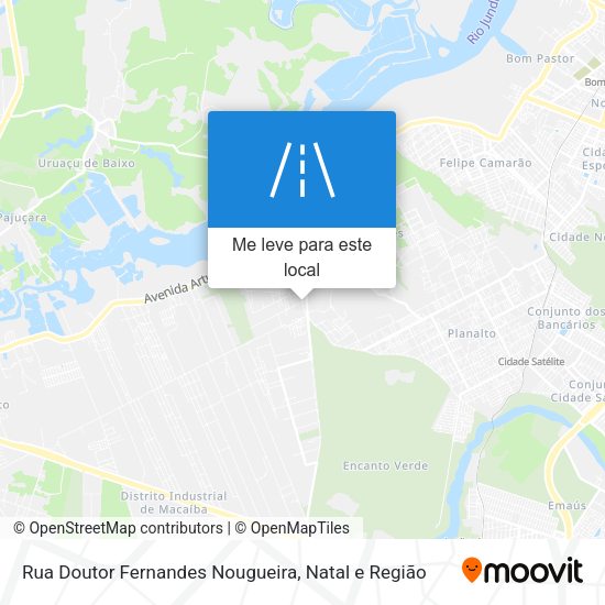 Rua Doutor Fernandes Nougueira mapa