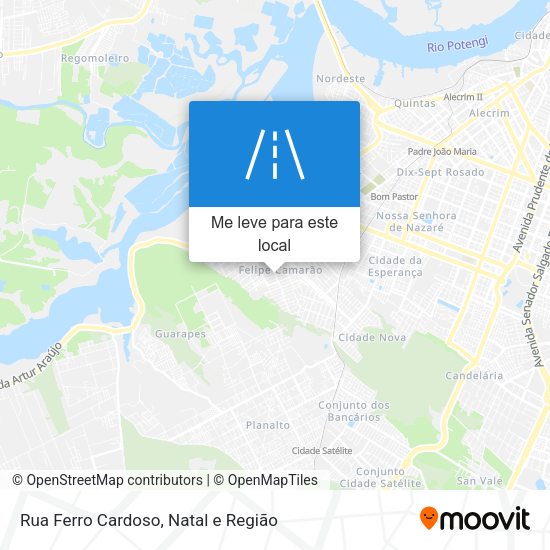 Rua Ferro Cardoso mapa