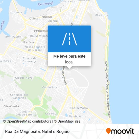 Rua Da Magnesita mapa