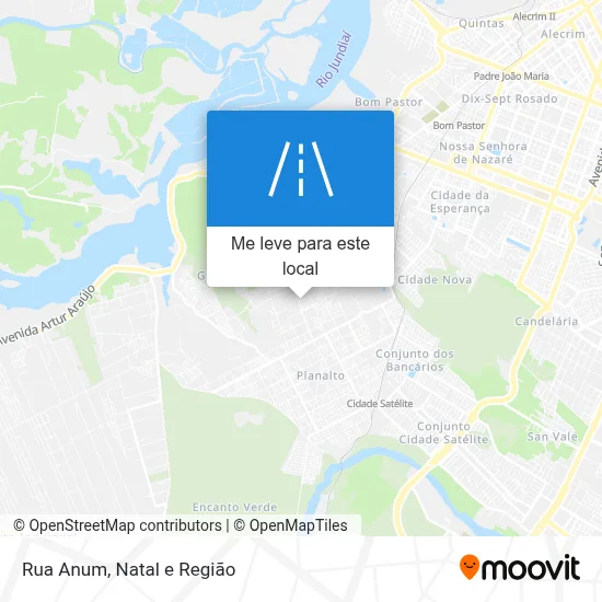 Rua Anum mapa