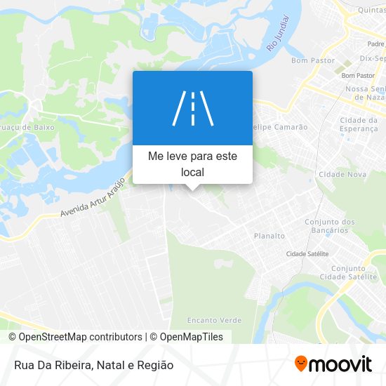 Rua Da Ribeira mapa