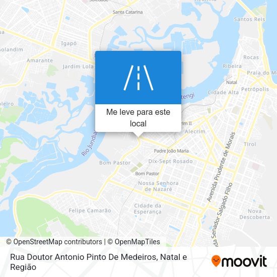 Rua Doutor Antonio Pinto De Medeiros mapa