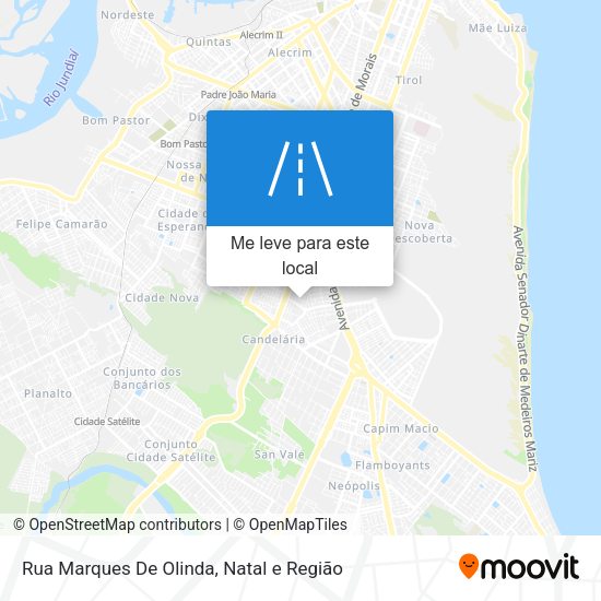 Rua Marques De Olinda mapa