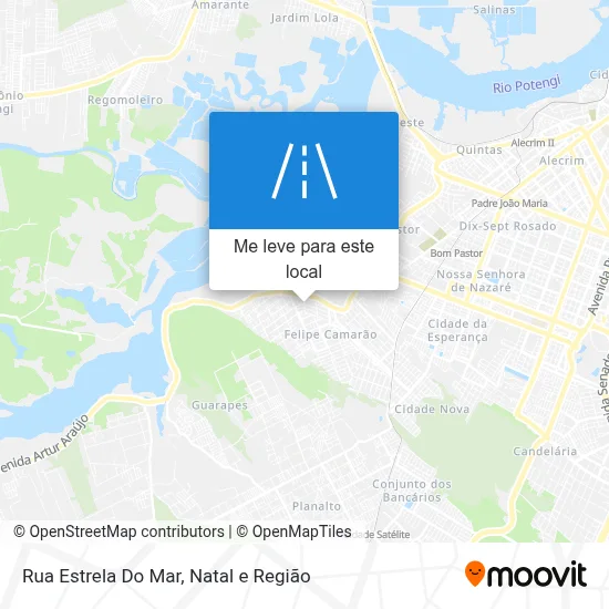 Rua Estrela Do Mar mapa