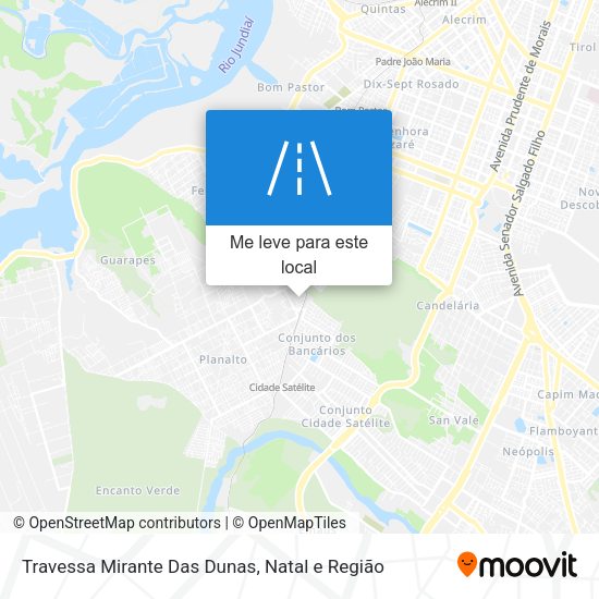 Travessa Mirante Das Dunas mapa
