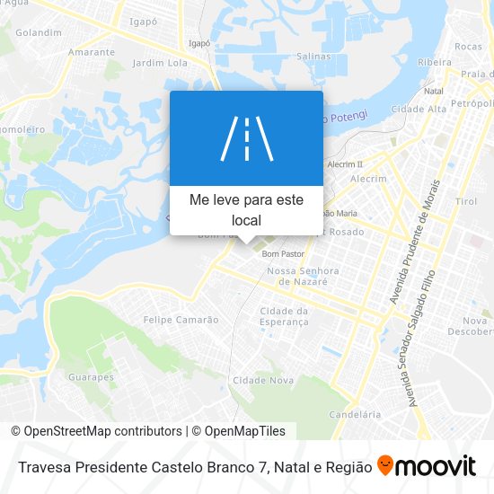 Travesa Presidente Castelo Branco 7 mapa