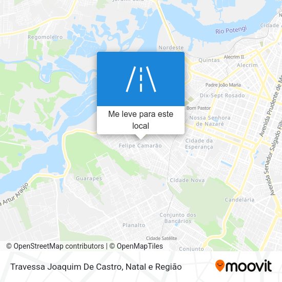Travessa Joaquim De Castro mapa