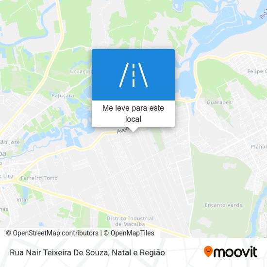 Rua Nair Teixeira De Souza mapa