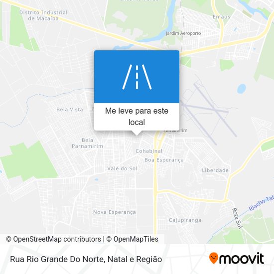 Rua Rio Grande Do Norte mapa