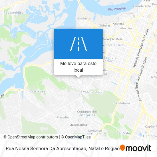 Rua Nossa Senhora Da Apresentacao mapa