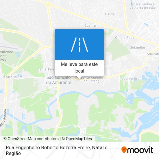 Rua Engenheiro Roberto Bezerra Freire mapa