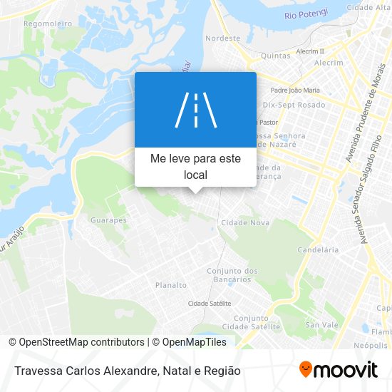 Travessa Carlos Alexandre mapa