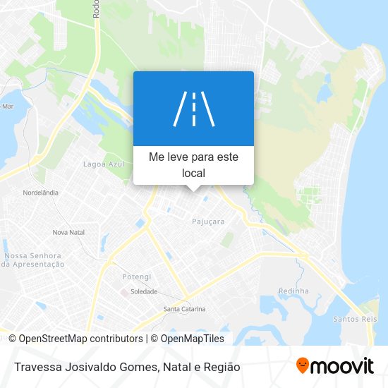 Travessa Josivaldo Gomes mapa