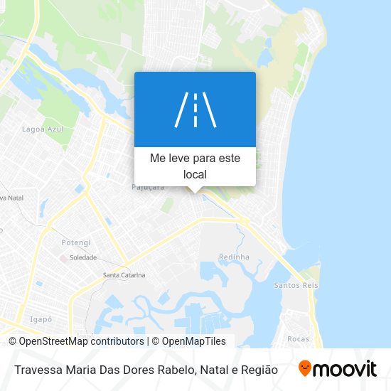 Travessa Maria Das Dores Rabelo mapa