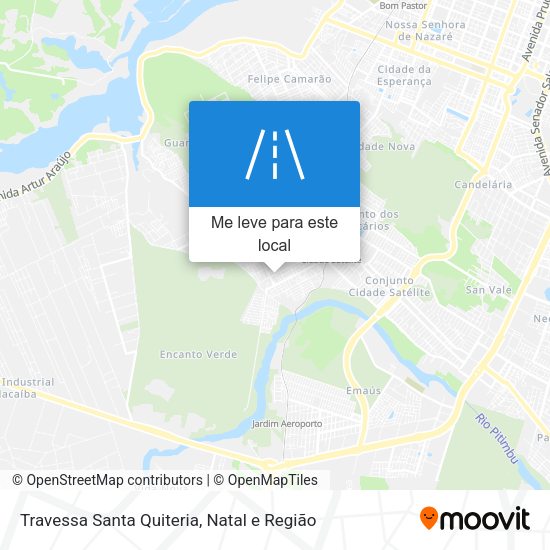 Travessa Santa Quiteria mapa