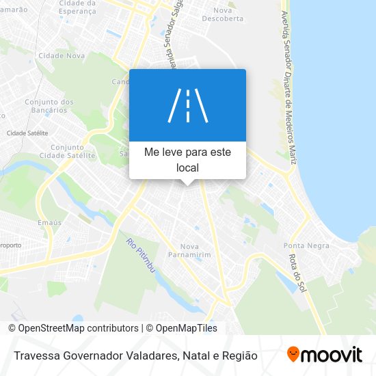 Travessa Governador Valadares mapa