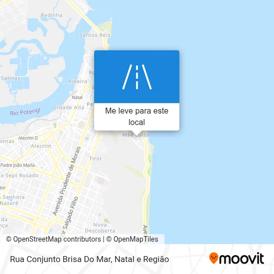 Rua Conjunto Brisa Do Mar mapa