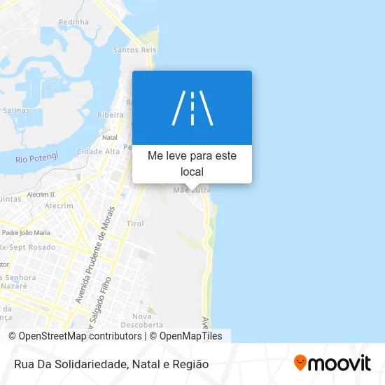 Rua Da Solidariedade mapa