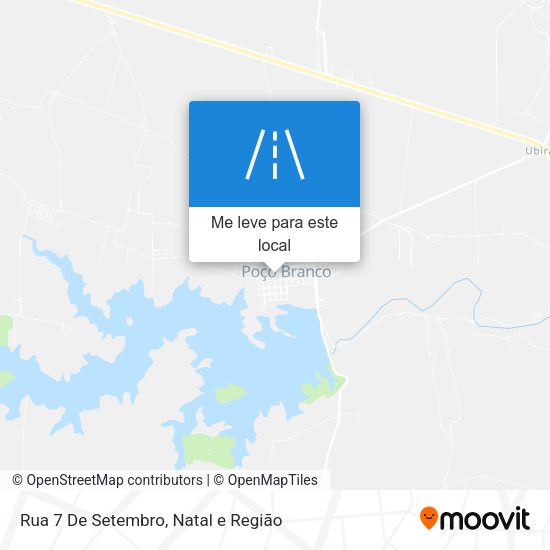 Rua 7 De Setembro mapa