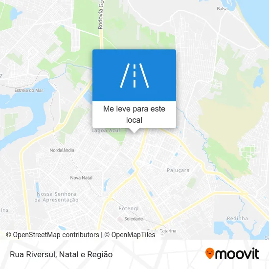 Rua Riversul mapa