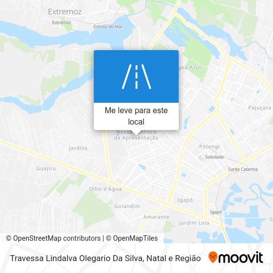 Travessa Lindalva Olegario Da Silva mapa