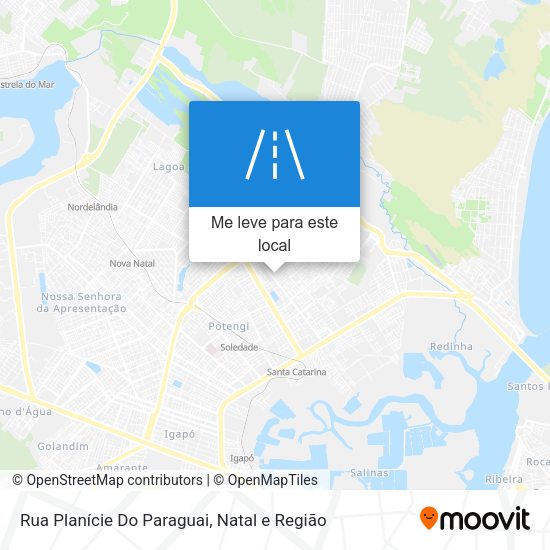 Rua Planície Do Paraguai mapa