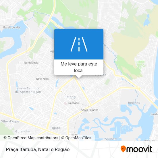 Praça Itaituba mapa