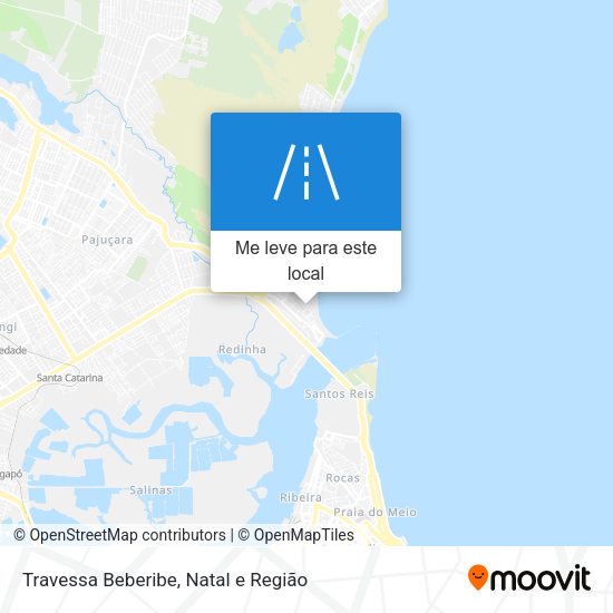 Travessa Beberibe mapa