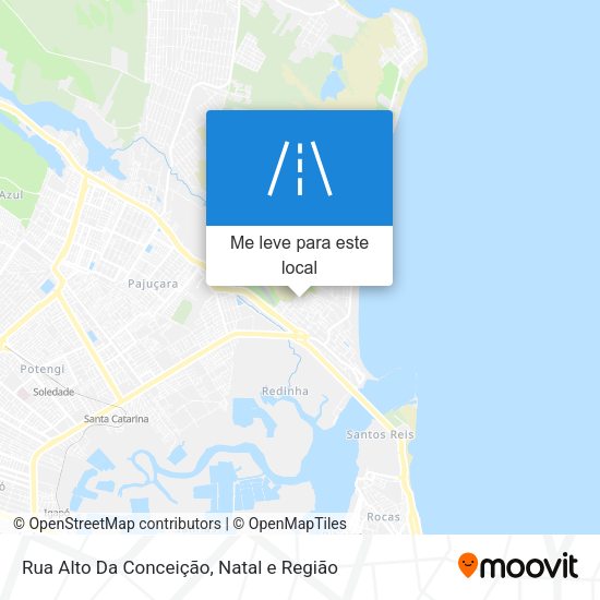 Rua Alto Da Conceição mapa