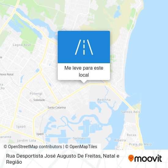 Rua Desportista José Augusto De Freitas mapa