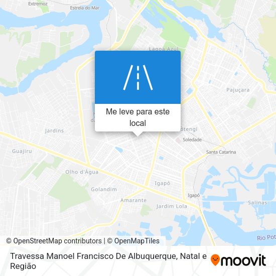 Travessa Manoel Francisco De Albuquerque mapa