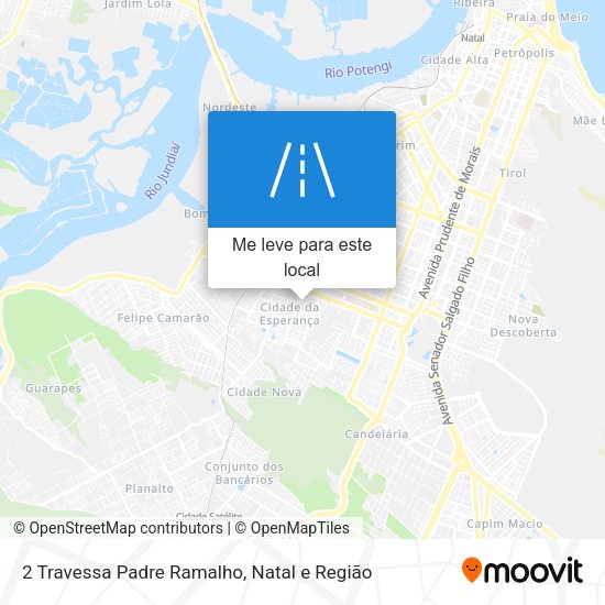 2 Travessa Padre Ramalho mapa